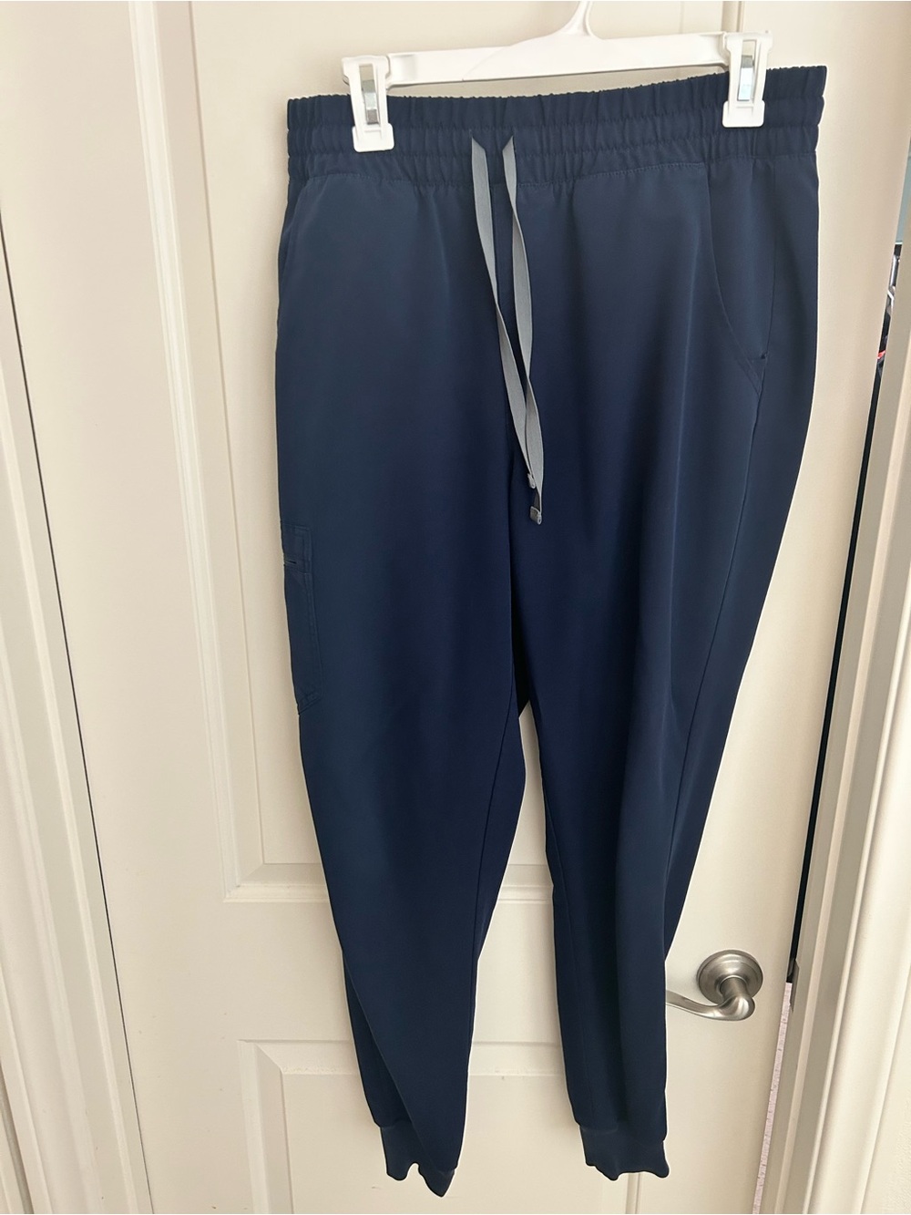 Figs Navy Jogger Pants with Drawstring